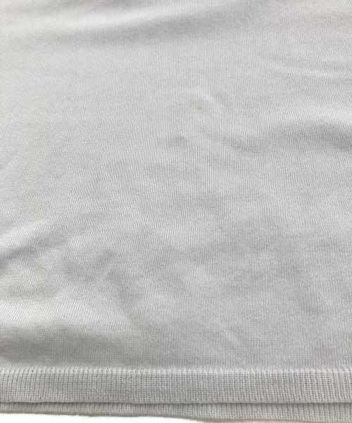 Cruciani（クルチアーニ）CRUCIANI (クルチアーニ) 24Gハイゲージコットンニットポロシャツ グレー サイズ:50の古着・服飾アイテム
