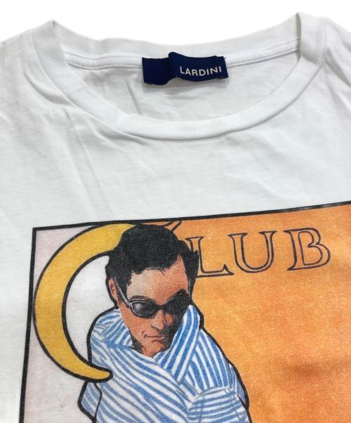 LARDINI（ラルディーニ）LARDINI (ラルディーニ) 半袖Tシャツ ホワイト サイズ:Mの古着・服飾アイテム