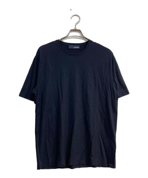 LARDINI（ラルディーニ）LARDINI (ラルディーニ) 半袖Tシャツ ネイビー サイズ:50の古着・服飾アイテム