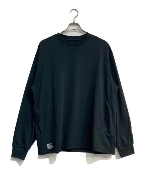 FreshService（フレッシュサービス）FreshService (フレッシュサービス) DRY JERSEY L/S CREW NECK TEE ネイビー サイズ:Lの古着・服飾アイテム