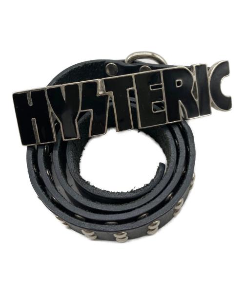 Hysteric Glamour（ヒステリックグラマー）Hysteric Glamour (ヒステリックグラマー) レザーベルト ブラックの古着・服飾アイテム