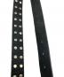 中古・古着 Hysteric Glamour (ヒステリックグラマー) レザーベルト ブラック：8000円