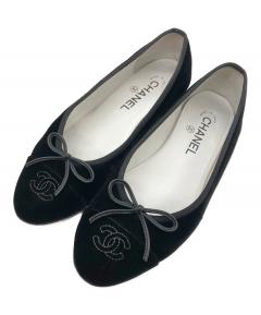 中古・古着通販】CHANEL (シャネル) ココマーク リボンヒールサンダル