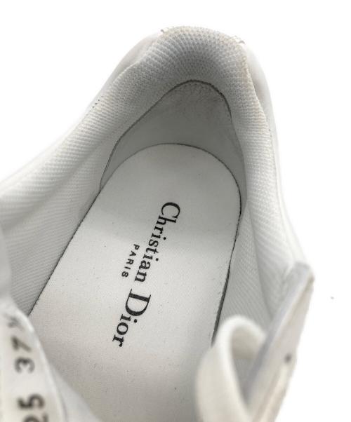 Christian Dior（クリスチャン ディオール）Christian Dior (クリスチャン ディオール) プラットフォームスニーカー ホワイト サイズ:37 1/2の古着・服飾アイテム
