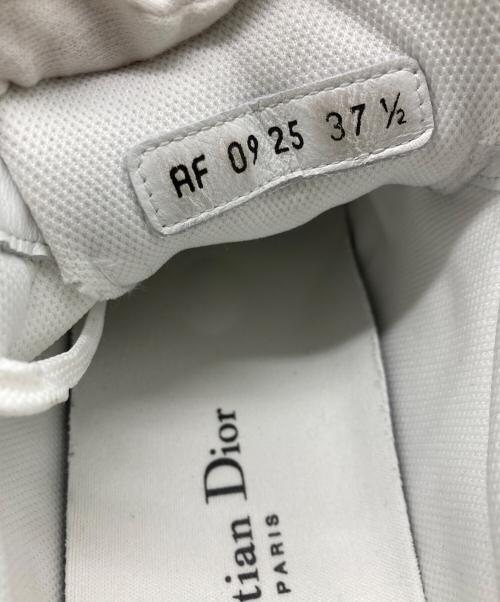 Christian Dior（クリスチャン ディオール）Christian Dior (クリスチャン ディオール) プラットフォームスニーカー ホワイト サイズ:37 1/2の古着・服飾アイテム
