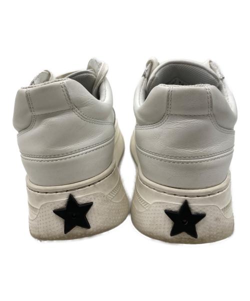 Christian Dior（クリスチャン ディオール）Christian Dior (クリスチャン ディオール) プラットフォームスニーカー ホワイト サイズ:37 1/2の古着・服飾アイテム