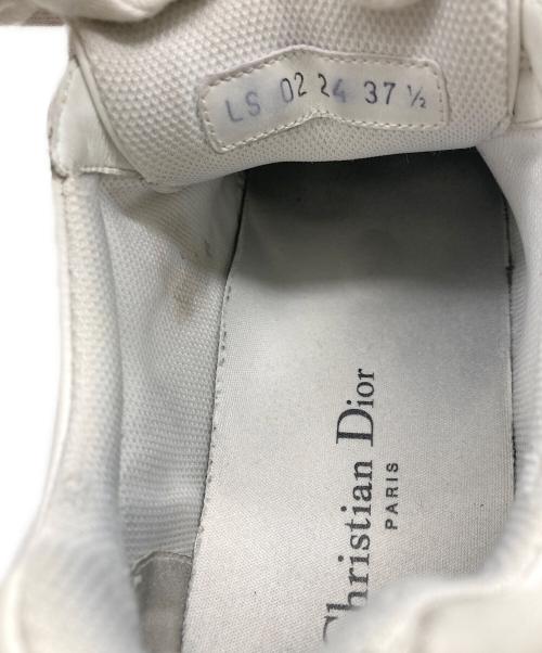 Christian Dior（クリスチャン ディオール）Christian Dior (クリスチャン ディオール) プラットフォームスニーカー ホワイト サイズ:37 1/2の古着・服飾アイテム