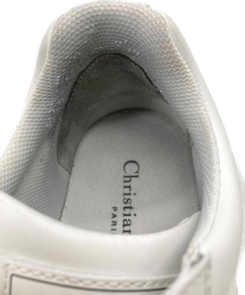 Christian Dior（クリスチャン ディオール）Christian Dior (クリスチャン ディオール) プラットフォームスニーカー ホワイト サイズ:37 1/2の古着・服飾アイテム