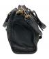 DIESEL (ディーゼル) コーティング2WAYバッグ グレー×ブラック：5000円