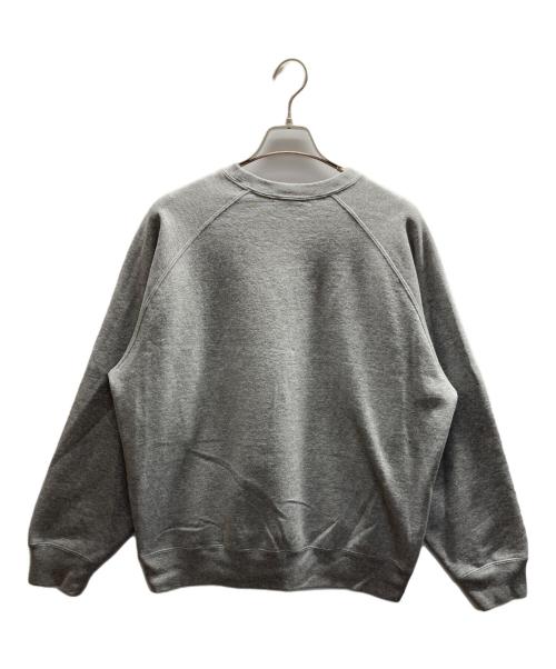 SUPREME（シュプリーム）Supreme (シュプリーム) Small Box Raglan Crewneck グレー サイズ:Ⅿの古着・服飾アイテム