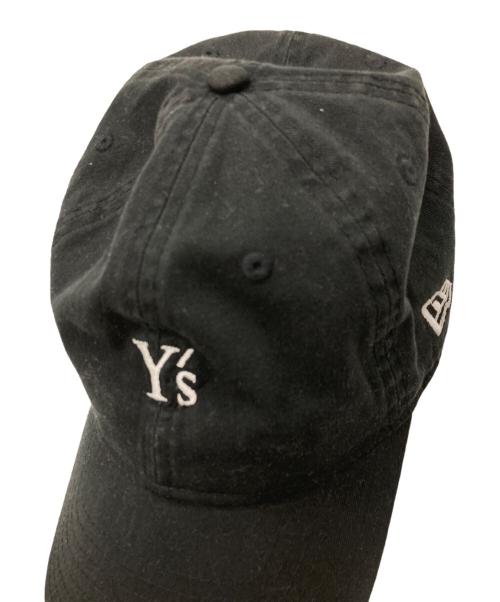 New Era（ニューエラ）New Era (ニューエラ) Y's (ワイズ) 9TWENTY Y's LOGO CREPE DE CHINE CAP ブラックの古着・服飾アイテム