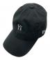 New Era（ニューエラ）の古着「9TWENTY Y's LOGO CREPE DE CHINE CAP」｜ブラック