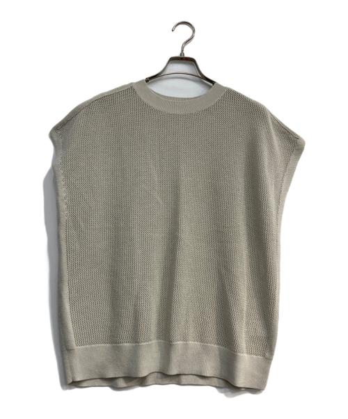 Lisiere（リジェール）Lisiere (リジェール) Mesh Knit グレー サイズ:freeの古着・服飾アイテム