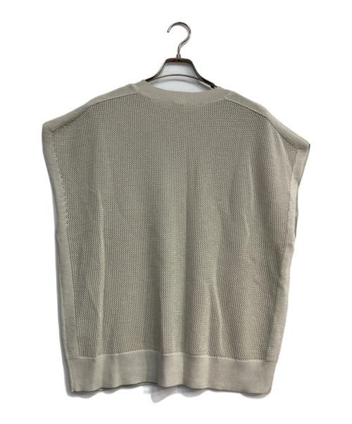 Lisiere（リジェール）Lisiere (リジェール) Mesh Knit グレー サイズ:freeの古着・服飾アイテム