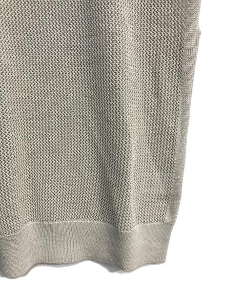 Lisiere（リジェール）Lisiere (リジェール) Mesh Knit グレー サイズ:freeの古着・服飾アイテム