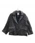 CLANE（クラネ）の古着「MIX COLOR OVER COAT」｜ブラック×ホワイト