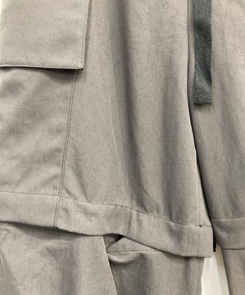 DRESSLAVE（ドレスレイブ）DRESSLAVE (ドレスレイブ) nylon gaba military 2way pants グレー サイズ:38の古着・服飾アイテム