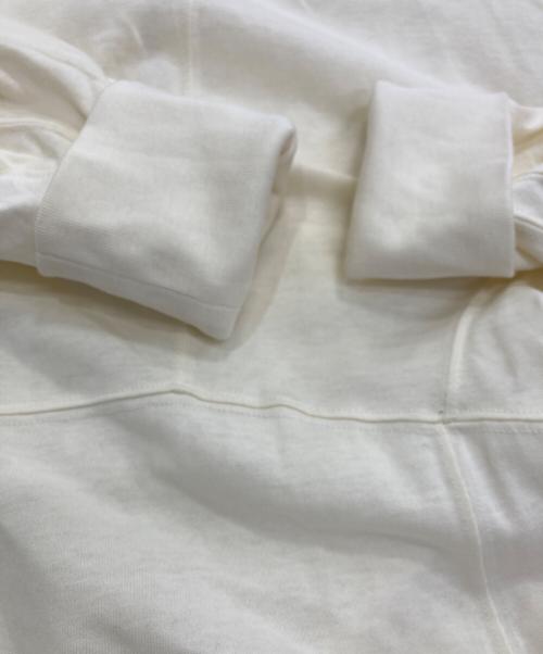 Mame Kurogouchi（マメクロゴウチ）mame kurogouchi (マメクロゴウチ) Cotton Jersey Dress長袖ワンピース ホワイト サイズ:1の古着・服飾アイテム