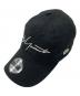 New Era（ニューエラ）の古着「YY Signature LOGO CAP」｜ブラック