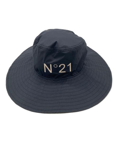 New Era（ニューエラ）New Era (ニューエラ) N°21 (ヌメロヴェントゥーノ) ビーズ付きストラップハット ブラックの古着・服飾アイテム