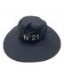 New Era (ニューエラ) N°21 (ヌメロヴェントゥーノ) ビーズ付きストラップハット ブラック：7000円