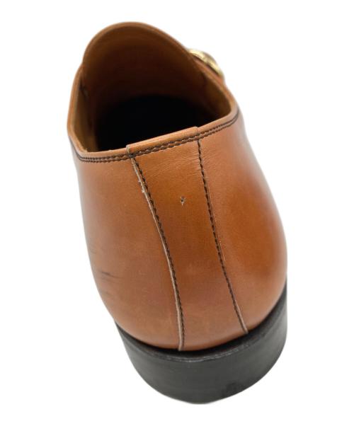SCOTCH GRAIN（スコッチグレイン）SCOTCH GRAIN (スコッチグレイン) シングルモンクストラップシューズ ブラウン サイズ:26.5EEEの古着・服飾アイテム