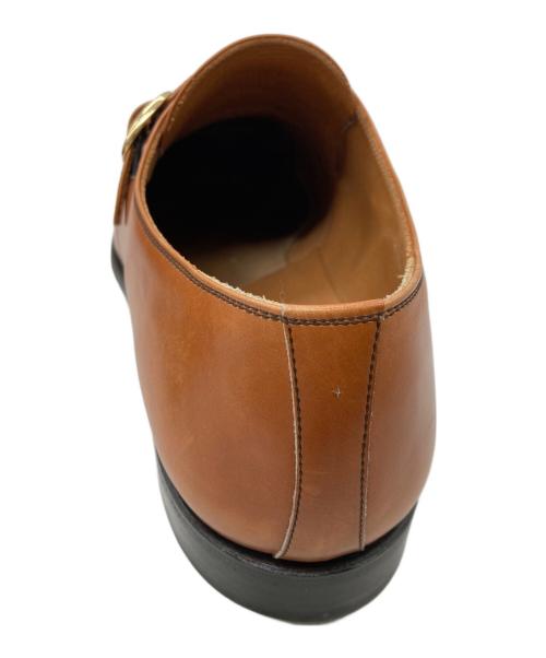 SCOTCH GRAIN（スコッチグレイン）SCOTCH GRAIN (スコッチグレイン) シングルモンクストラップシューズ ブラウン サイズ:26.5EEEの古着・服飾アイテム