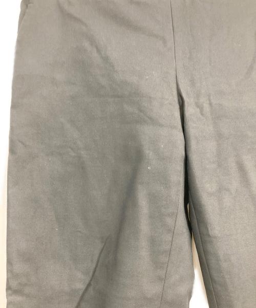 GUCCI（グッチ）GUCCI (グッチ) ウエストデザイン裾ジップパンツ ブラック サイズ:40の古着・服飾アイテム