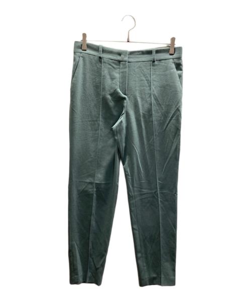 LORO PIANA（ロロピアーナ）LORO PIANA (ロロピアーナ) カシミヤ×シルク ストレート パンツ ブルー サイズ:42の古着・服飾アイテム