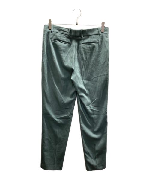 LORO PIANA（ロロピアーナ）LORO PIANA (ロロピアーナ) カシミヤ×シルク ストレート パンツ ブルー サイズ:42の古着・服飾アイテム