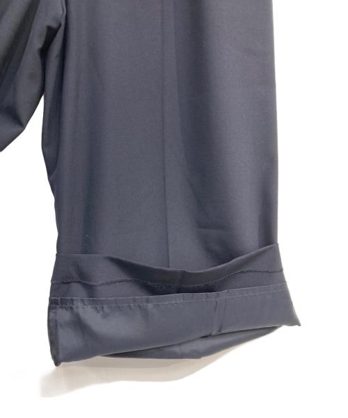 FOXEY（フォクシー）FOXEY (フォクシー) タックワイドパンツ ネイビー サイズ:40の古着・服飾アイテム
