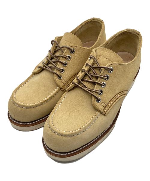 RED WING（レッドウィング）RED WING (レッドウィング) CLASSIC MOC OXFORD ベージュ サイズ:25㎝の古着・服飾アイテム