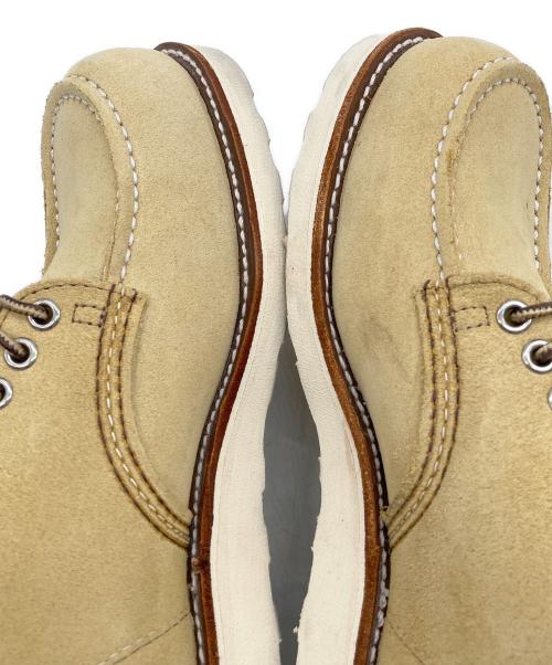RED WING（レッドウィング）RED WING (レッドウィング) CLASSIC MOC OXFORD ベージュ サイズ:25㎝の古着・服飾アイテム
