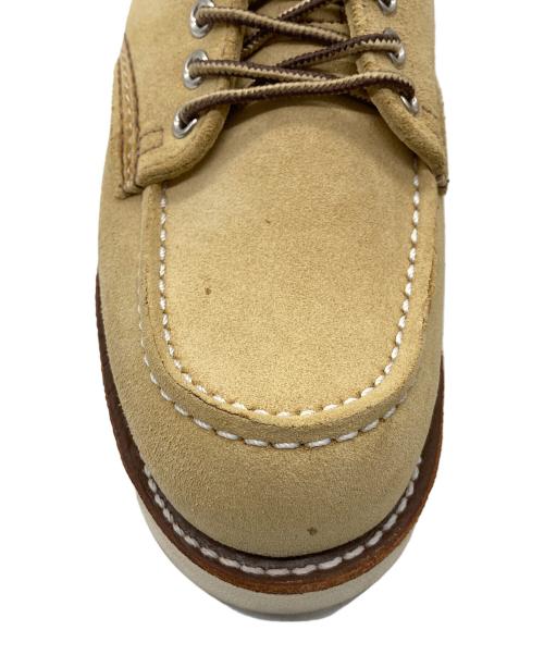 RED WING（レッドウィング）RED WING (レッドウィング) CLASSIC MOC OXFORD ベージュ サイズ:25㎝の古着・服飾アイテム