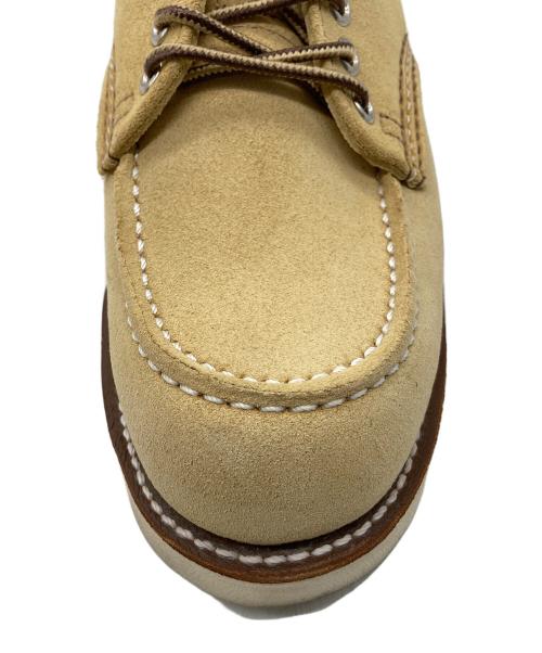 RED WING（レッドウィング）RED WING (レッドウィング) CLASSIC MOC OXFORD ベージュ サイズ:25㎝の古着・服飾アイテム