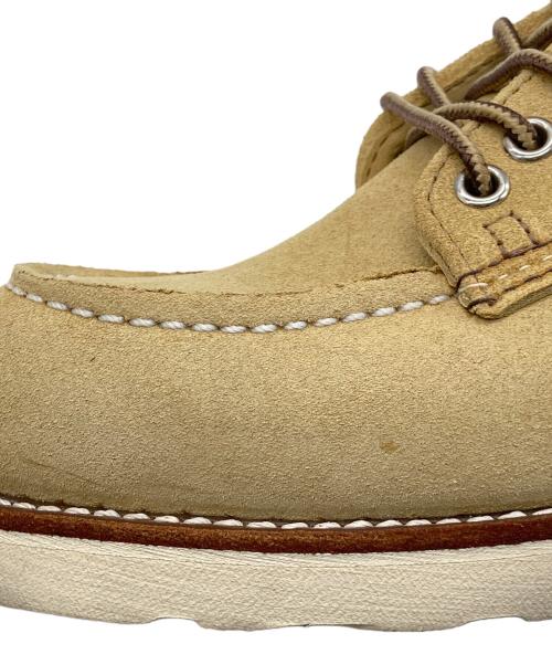 RED WING（レッドウィング）RED WING (レッドウィング) CLASSIC MOC OXFORD ベージュ サイズ:25㎝の古着・服飾アイテム