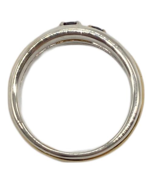 GARNI（ガルニ）GARNI (ガルニ) Ripple Ring-Combi シルバー×ブラック サイズ:-の古着・服飾アイテム
