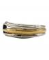 GARNI (ガルニ) Ripple Ring-Combi シルバー×ブラック サイズ:-：25000円