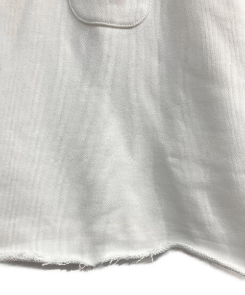 soyy（ソイ）soyy (ソイ) URAKE CROPPED TEE ホワイト サイズ:ｆｒｅｅの古着・服飾アイテム