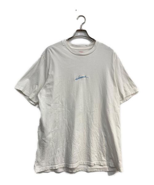 SUPREME（シュプリーム）SUPREME (シュプリーム) Signature S/S Top ホワイト サイズ:Lの古着・服飾アイテム