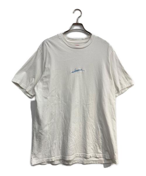 SUPREME（シュプリーム）Supreme (シュプリーム) Signature S/S Top ホワイト サイズ:Lの古着・服飾アイテム