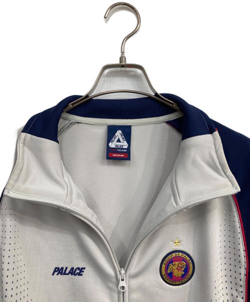 PALACE（パレス）PALACE (パレス) PRO TEAM POLYKNIT FUNNEL ネイビー×グレー サイズ:Mの古着・服飾アイテム