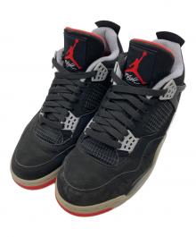 NIKE（ナイキ）の古着「AIR JORDAN 4 RETRO BRED」｜ブラック
