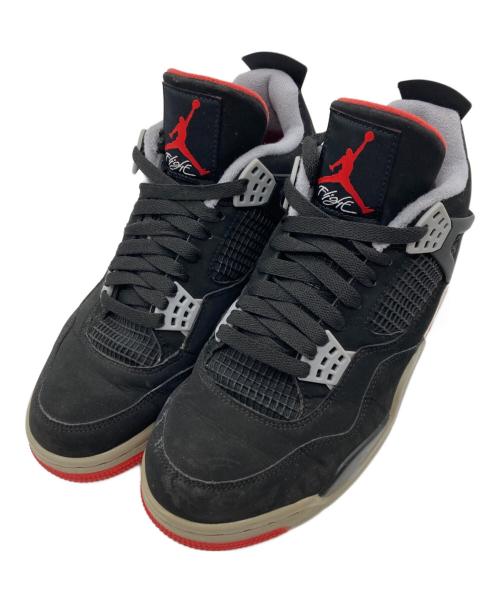 NIKE（ナイキ）NIKE (ナイキ) AIR JORDAN 4 RETRO BRED ブラック サイズ:26.5cmの古着・服飾アイテム