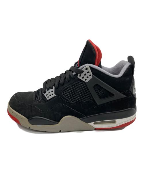 NIKE（ナイキ）NIKE (ナイキ) AIR JORDAN 4 RETRO BRED ブラック サイズ:26.5cmの古着・服飾アイテム