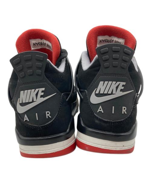 NIKE（ナイキ）NIKE (ナイキ) AIR JORDAN 4 RETRO BRED ブラック サイズ:26.5cmの古着・服飾アイテム