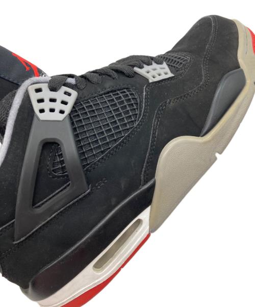 NIKE（ナイキ）NIKE (ナイキ) AIR JORDAN 4 RETRO BRED ブラック サイズ:26.5cmの古着・服飾アイテム