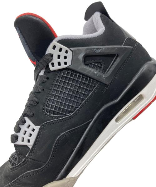 NIKE（ナイキ）NIKE (ナイキ) AIR JORDAN 4 RETRO BRED ブラック サイズ:26.5cmの古着・服飾アイテム