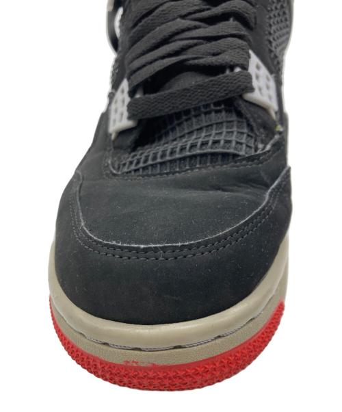NIKE（ナイキ）NIKE (ナイキ) AIR JORDAN 4 RETRO BRED ブラック サイズ:26.5cmの古着・服飾アイテム