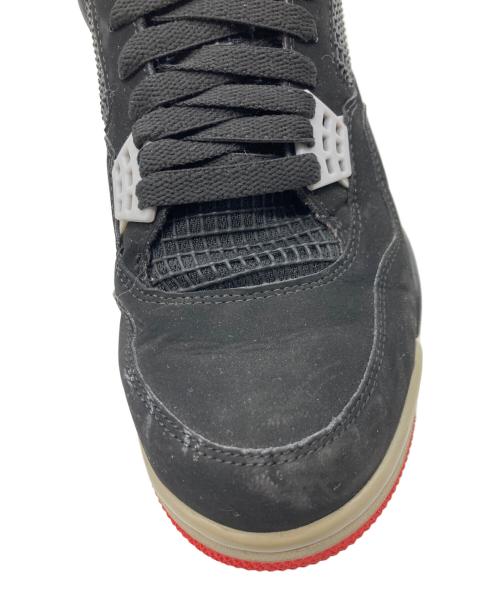 NIKE（ナイキ）NIKE (ナイキ) AIR JORDAN 4 RETRO BRED ブラック サイズ:26.5cmの古着・服飾アイテム